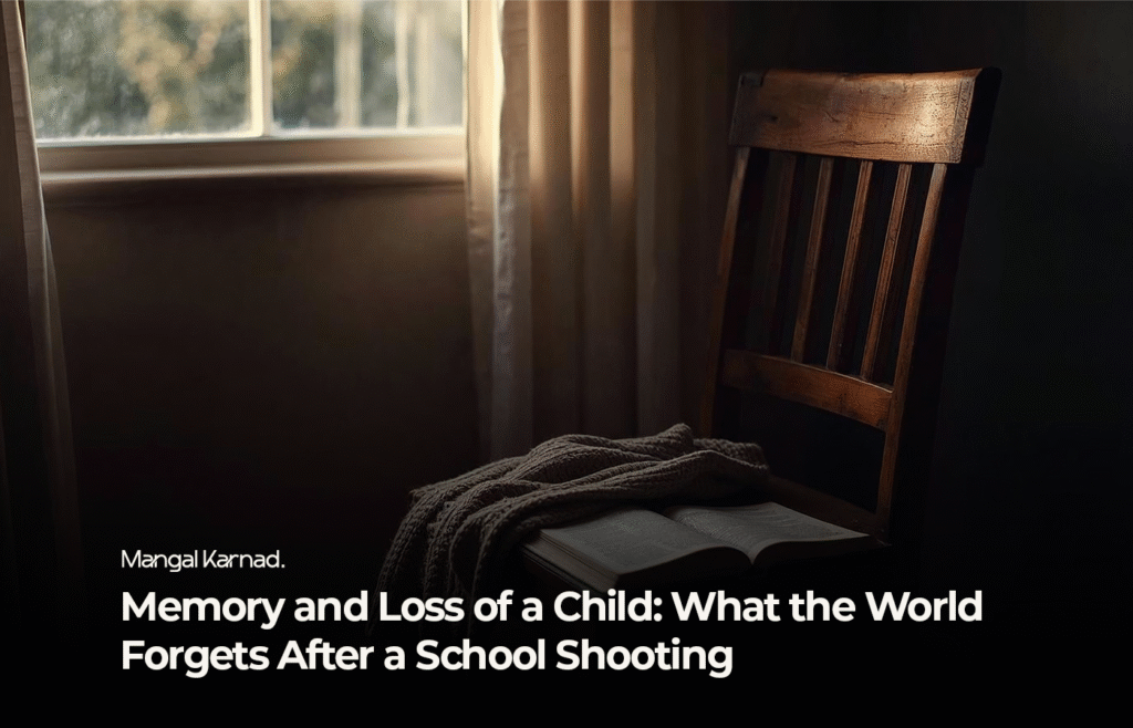 Memory and Loss of a Child: What the World Forgets After a School Shooting