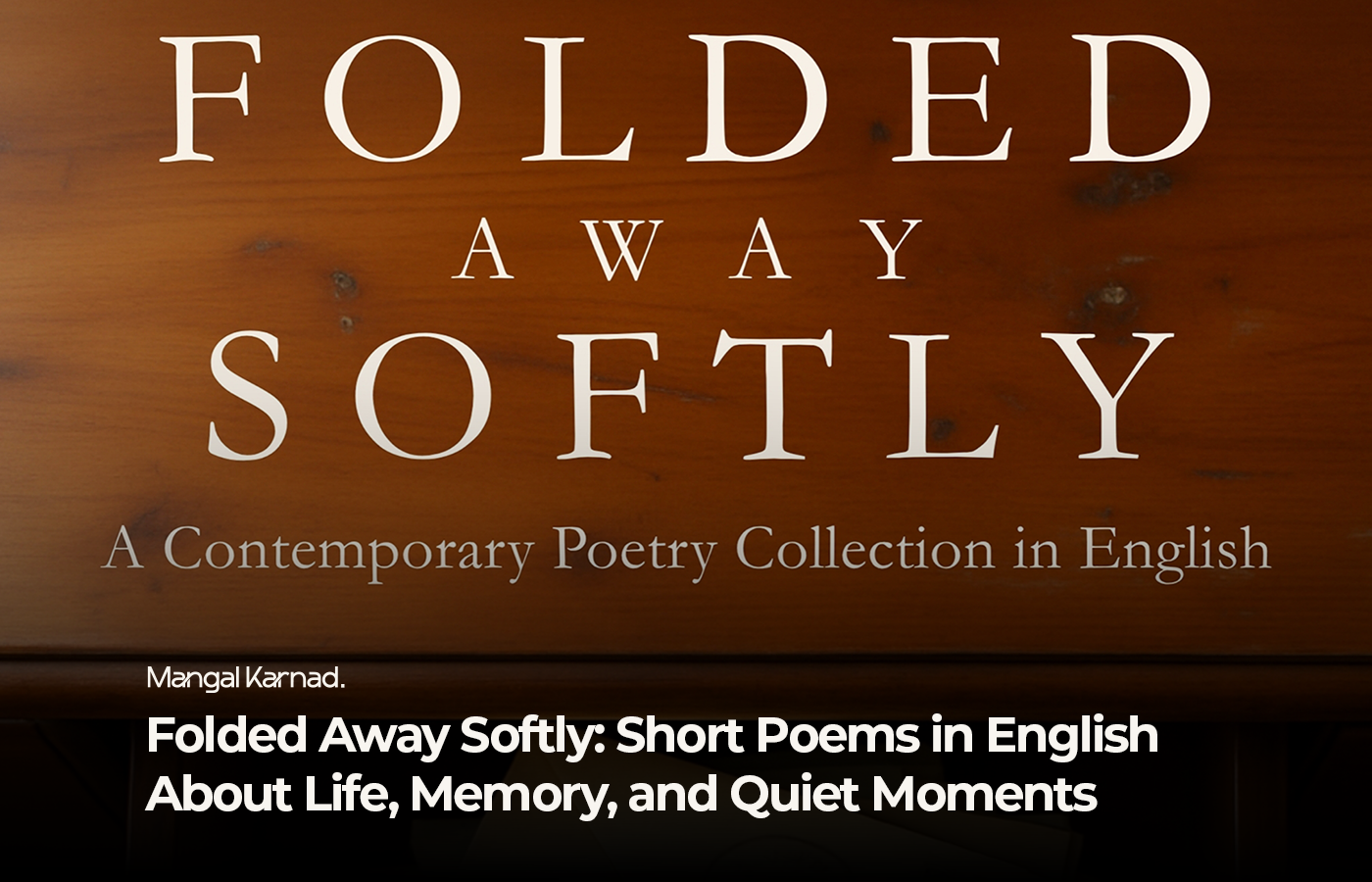 short poems in English